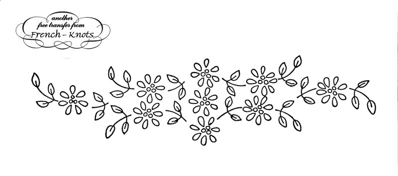 Various Flowers Embroidery Patterns   French Knots