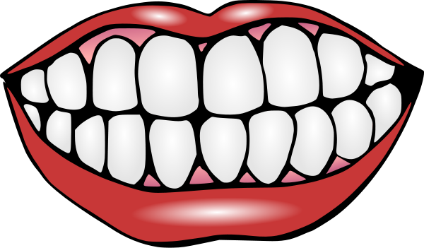 Mouth Clip Art Black And White   Clipart Panda   Free Clipart Images
