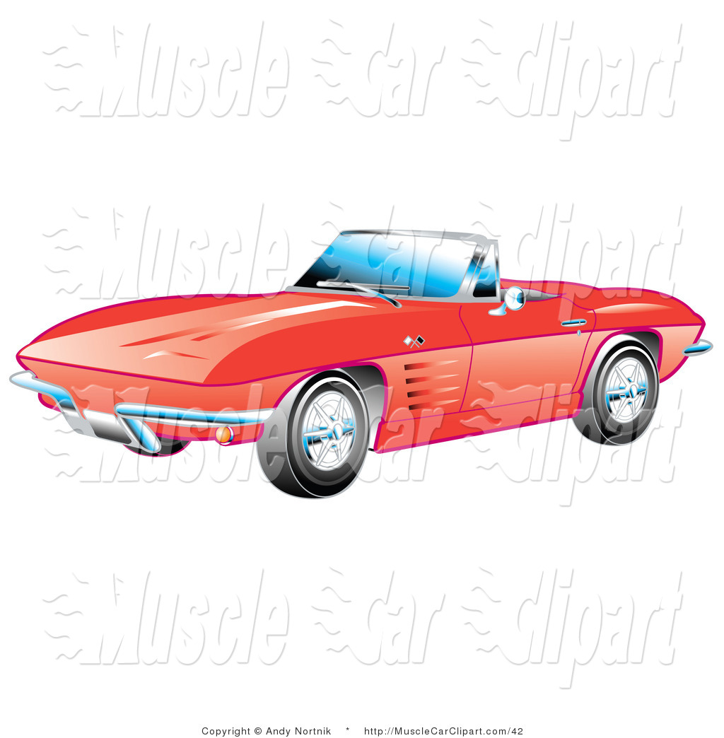 57 Chevy Clipart Muscle Car Clipart   New Stock