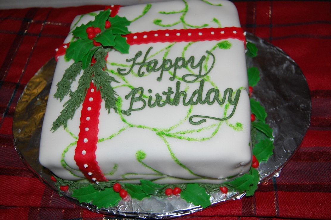 Christmas Birthday Cake To A Sampling Of My Cakes