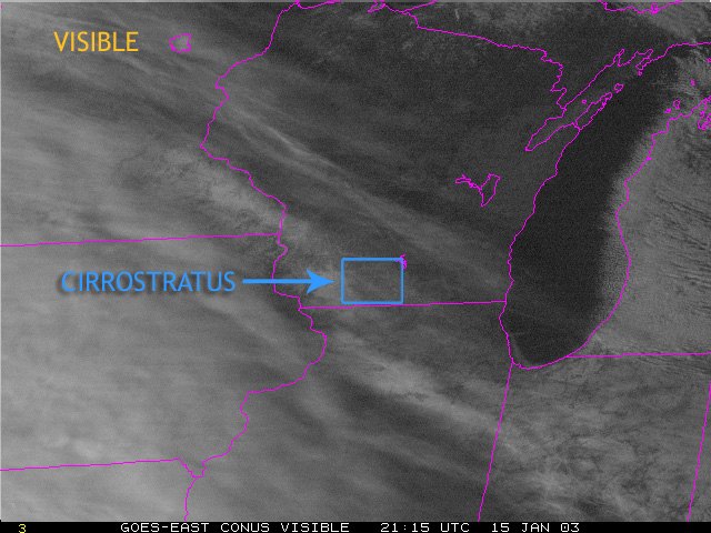 Cirrocumulus Clouds From Satellite Module 4   Cloud Identification