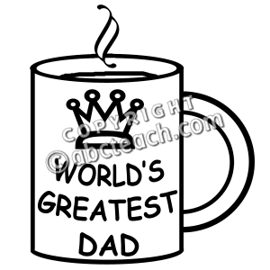 Father S Day Clip Art Black And White   Clipart Panda   Free Clipart