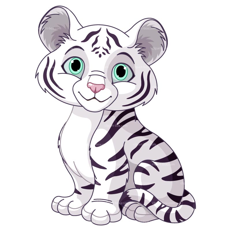 Tiger Clip Art Black And White   Clipart Panda   Free Clipart Images