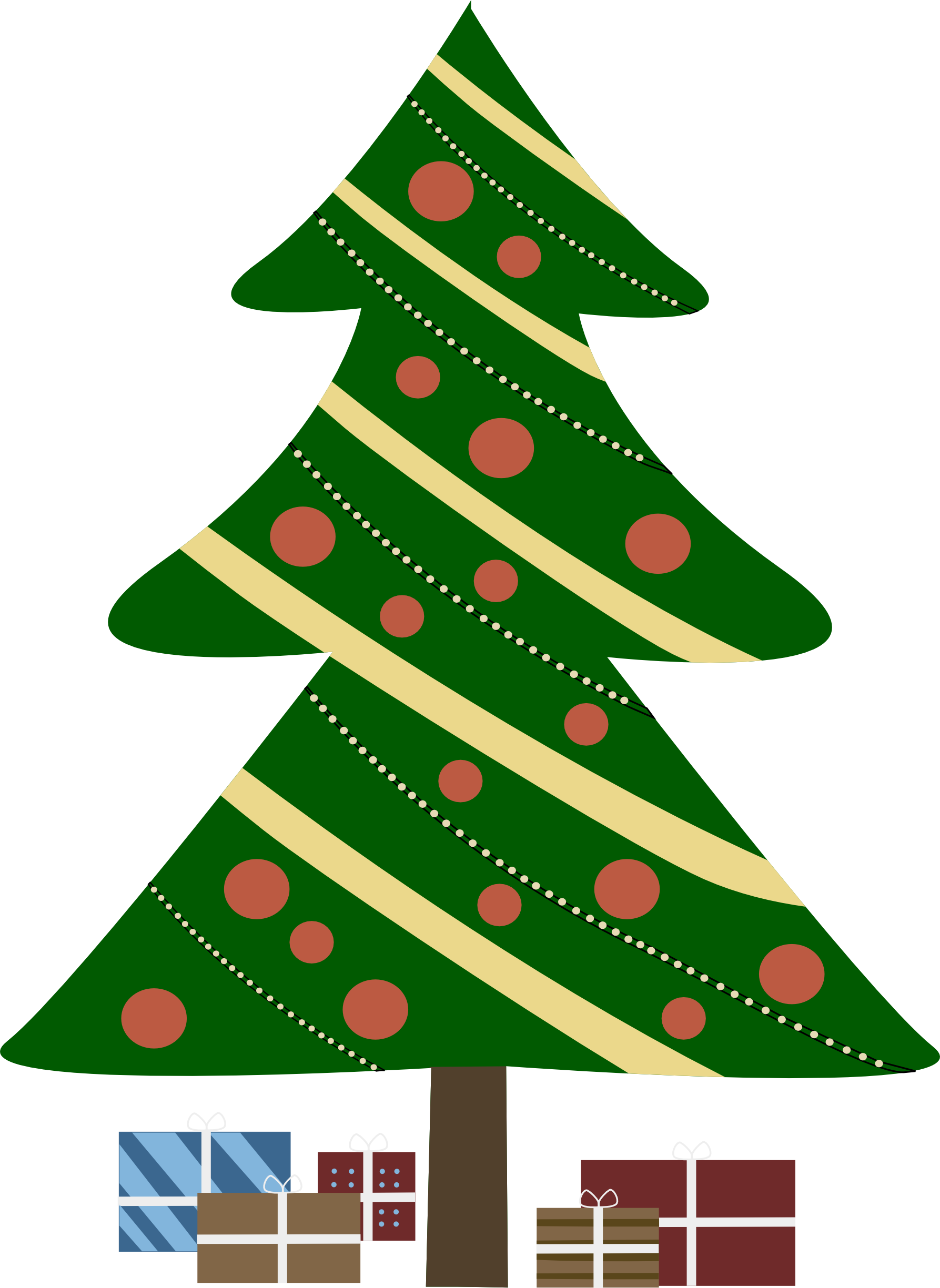 Abstract Christmas Tree Clipart Christmas Tree With