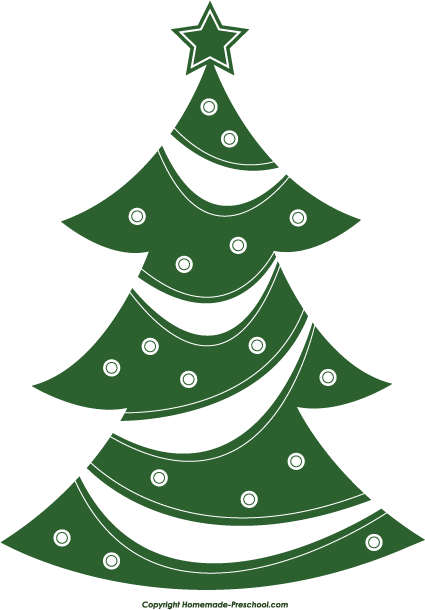 Home Free Clipart Christmas Tree Clipart Christmas Tree Abstract