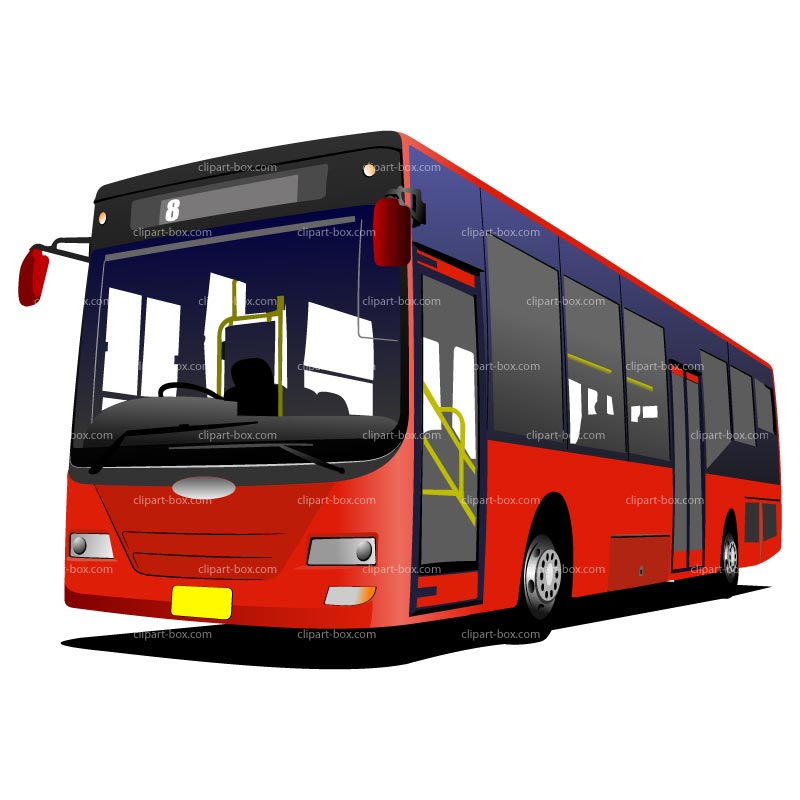Public Transportation Bus Free Clip Art   Jobspapa Com