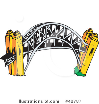Bridge Clipart  42787 By Dennis Holmes Designs   Royalty Free  Rf