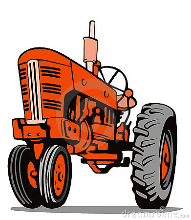 Vintage Red Tractor   Clipart Panda   Free Clipart Images